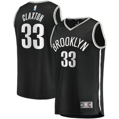 Nicolas Claxton Brooklyn Nets Fast Break Replica Jersey - Icon Edition - Black shop