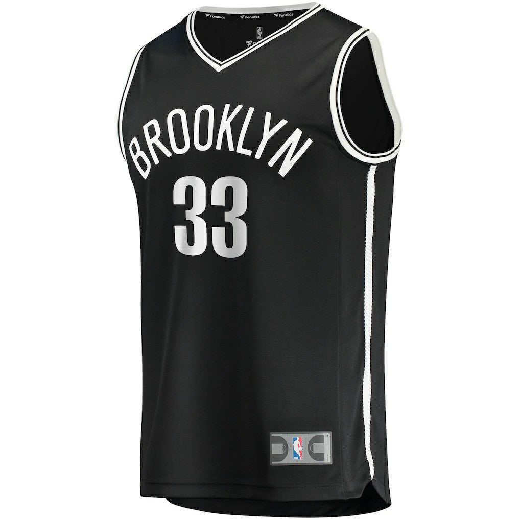 Nicolas Claxton Brooklyn Nets Fast Break Replica Jersey - Icon Edition - Black shop