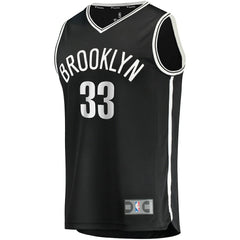 Nicolas Claxton Brooklyn Nets Fast Break Replica Jersey - Icon Edition - Black shop