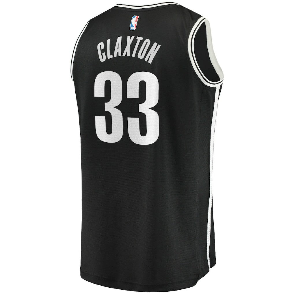Nicolas Claxton Brooklyn Nets Fast Break Replica Jersey - Icon Edition - Black shop