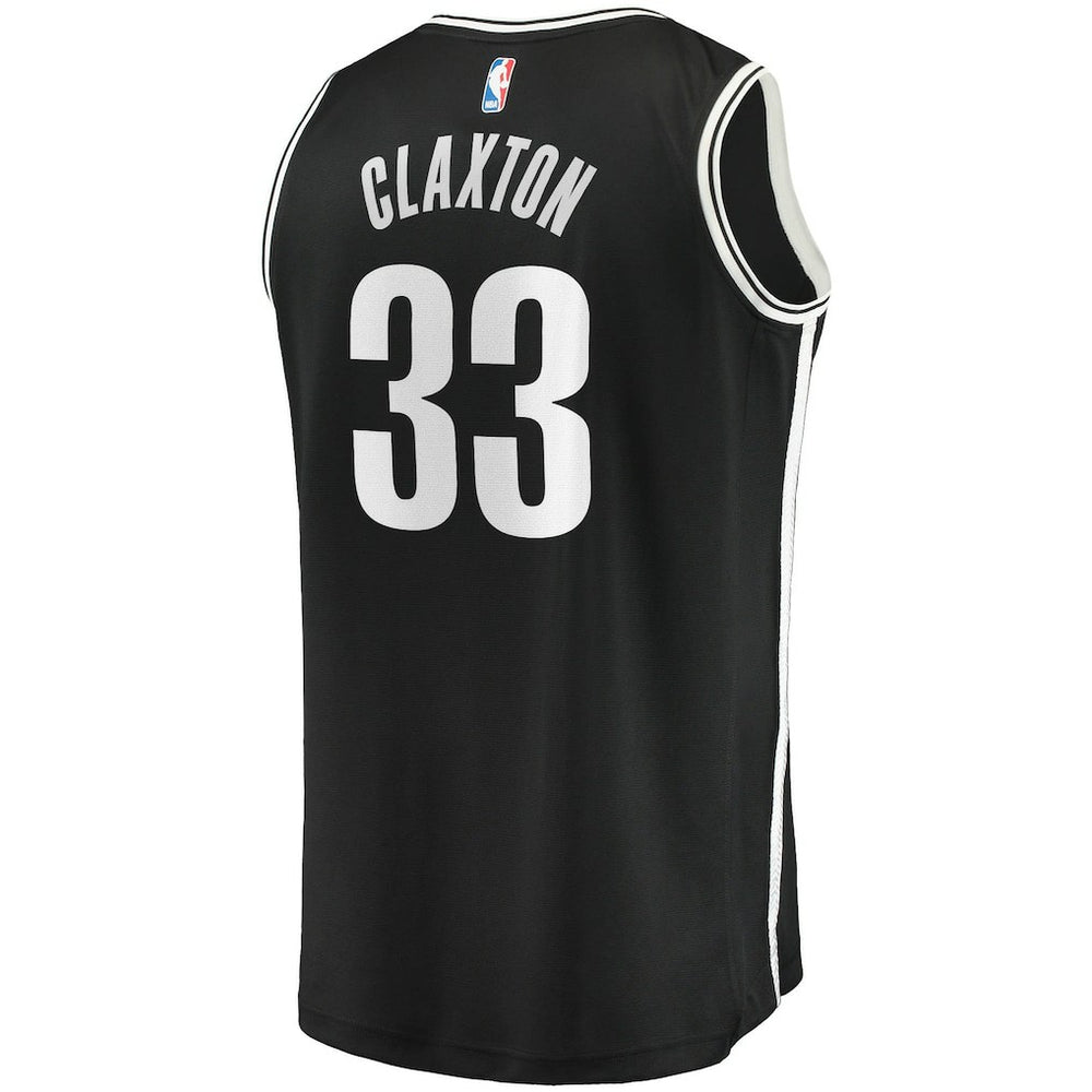 Nicolas Claxton Brooklyn Nets Fast Break Replica Jersey - Icon Edition - Black shop