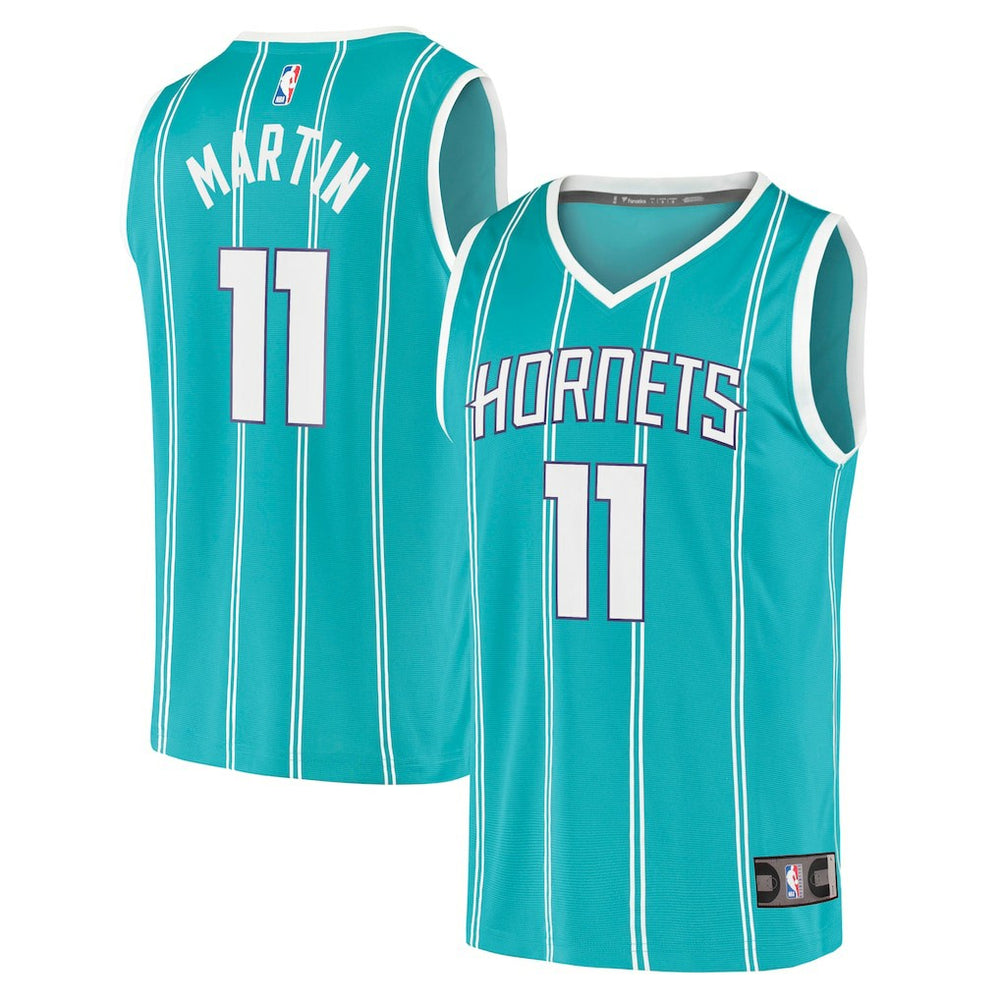 Cody Martin Charlotte Hornets Fast Break Replica Jersey - Icon Edition - Teal on sale