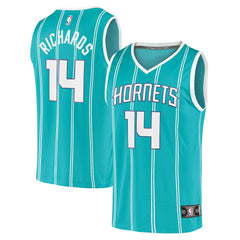 Nick Richards Charlotte Hornets Fast Break Replica Jersey - Icon Edition - Teal shop