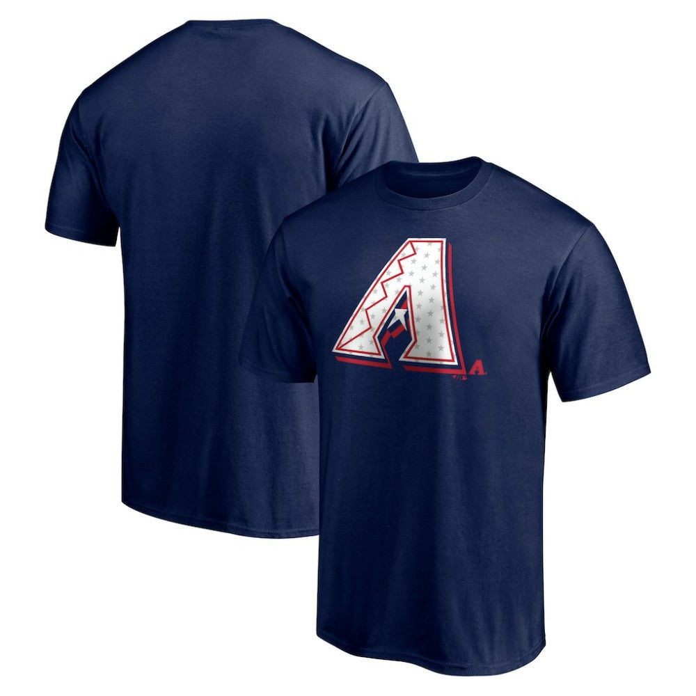 Arizona Diamondbacks Red White and Team T-Shirt Navy