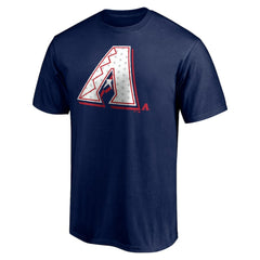 Arizona Diamondbacks Red White and Team T-Shirt Navy