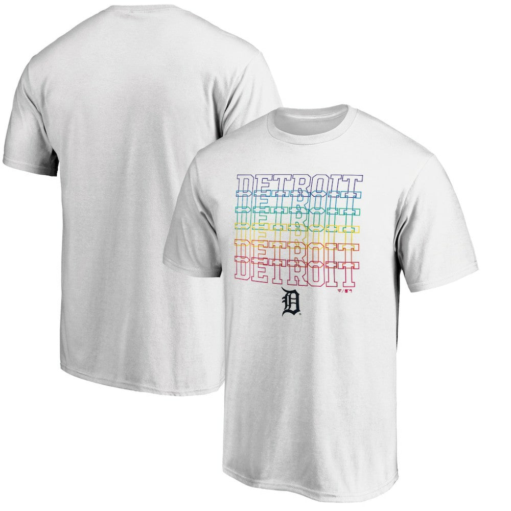 Detroit Tigers City Pride T-Shirt White