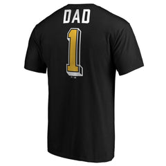 Pittsburgh Pirates Number One Dad T-Shirt Black