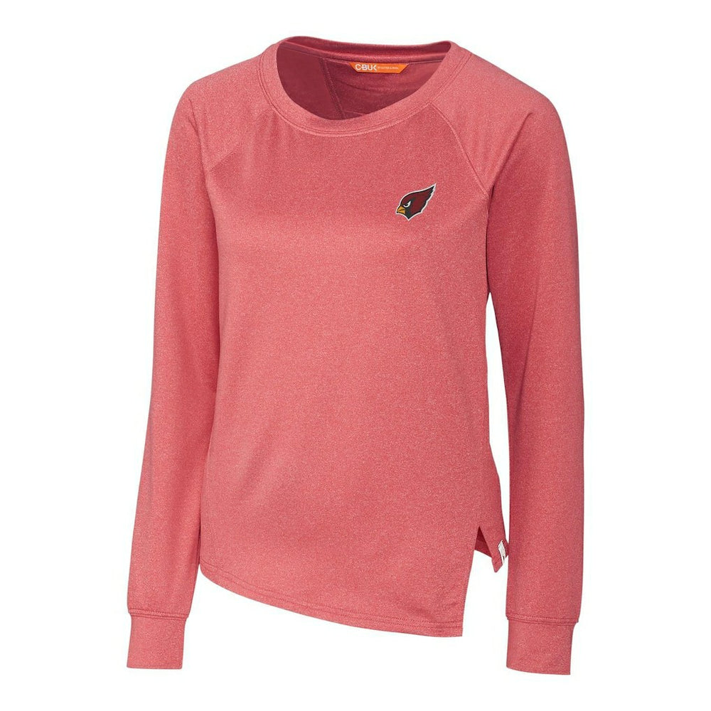 Arizona Cardinals Cutter & Buck Women's Jackson Pullover Sweatshirt - Heathered Cardinal outlet