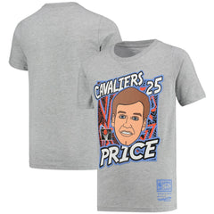 Mark Price Cleveland Cavaliers Youth Hardwood Classics King of the Court Player T-Shirt sale - Gray discount