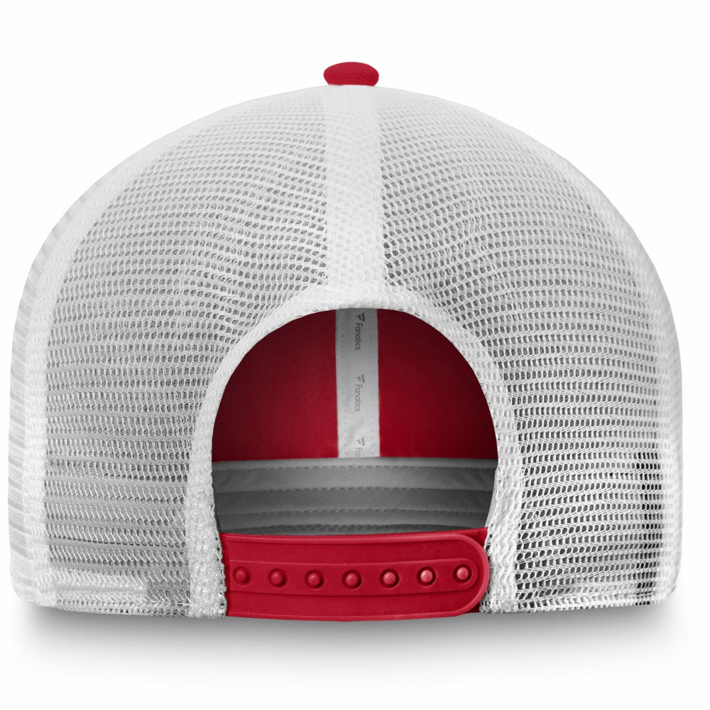 Los Angeles Angels Team Core Unstructured Trucker Adjustable Hat Red/White