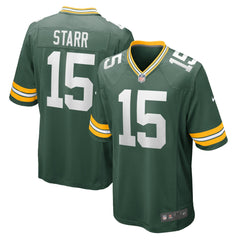 Bart Starr Green Bay Packers Retired Player Game Jersey - Green outlet