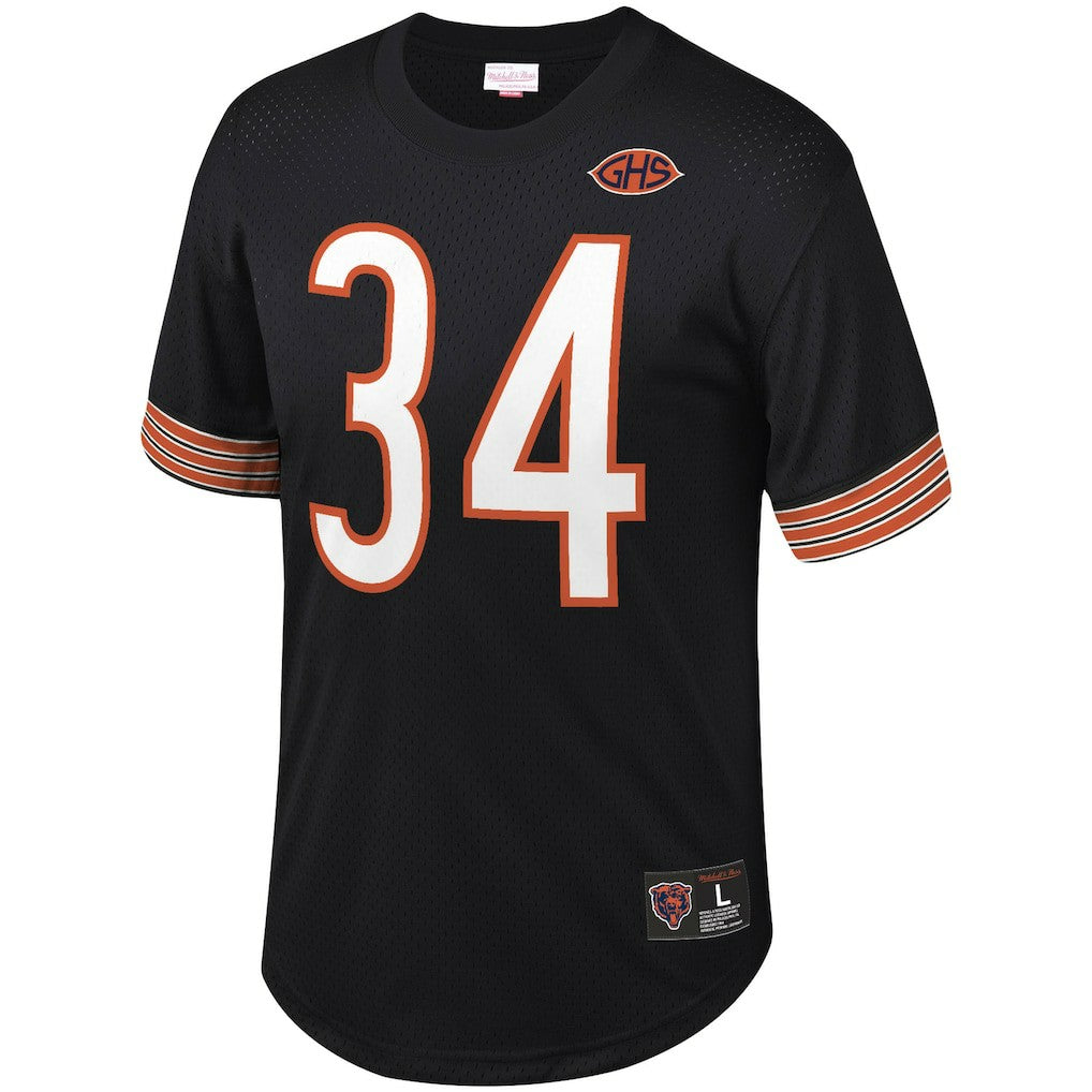 Walter Payton Chicago Bears Retired Player Name & Number Mesh Top - Black cheap