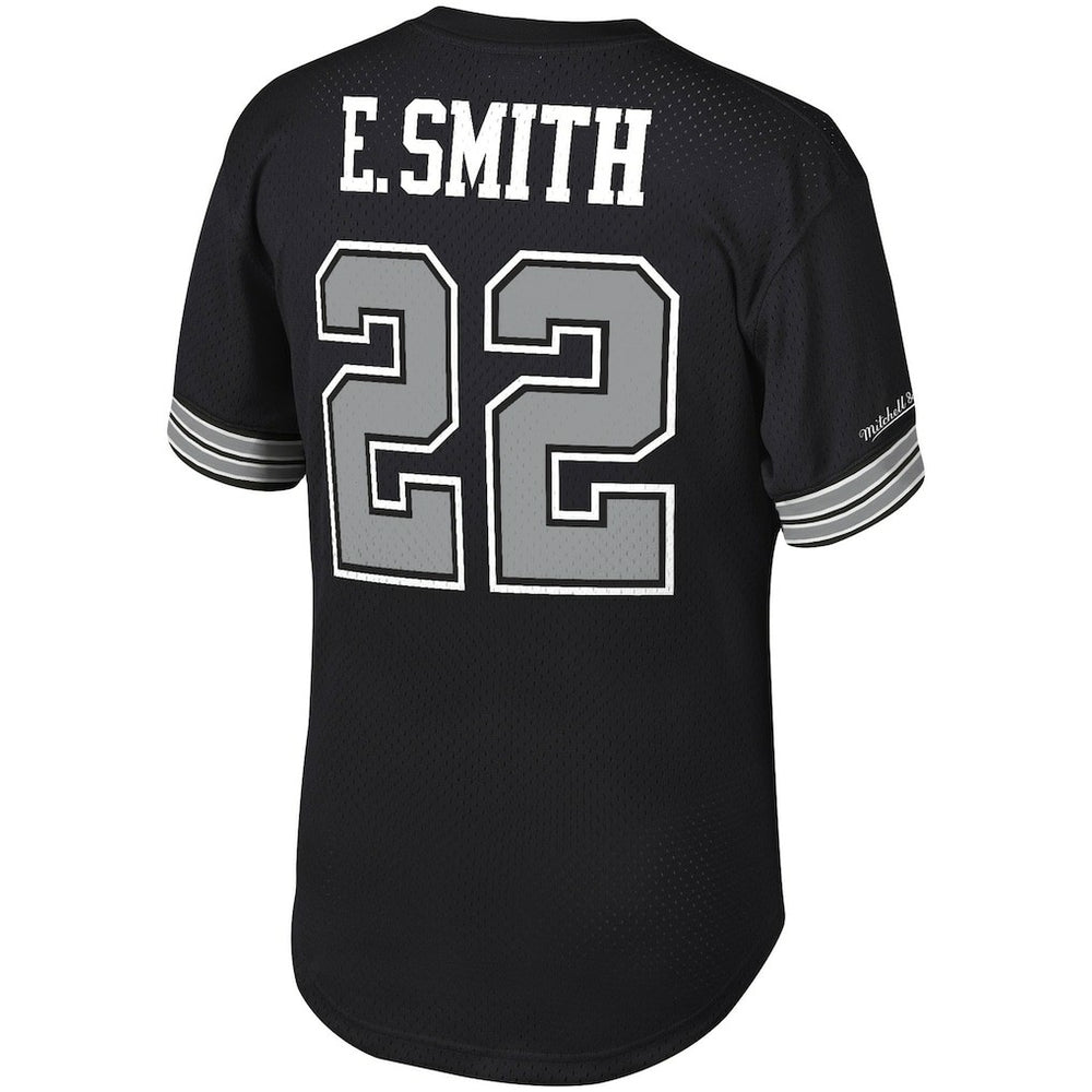 Emmitt Smith Dallas Cowboys Retired Player Name & Number Mesh Top - Black online