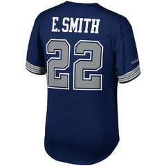 Emmitt Smith Dallas Cowboys Retired Player Name & Number Mesh Top - Navy cheap