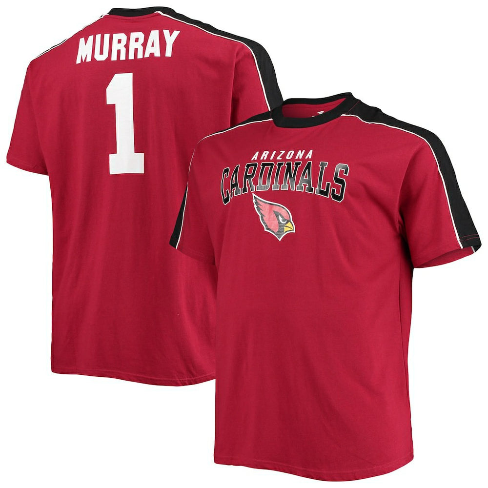 Kyler Murray Arizona Cardinals Big & Tall Sleeve Panel Player Name & Number T-Shirt - Cardinal discount