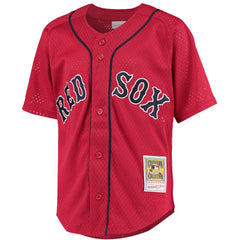David Ortiz Boston Red Sox Youth Cooperstown Collection Batting Practice Jersey Red