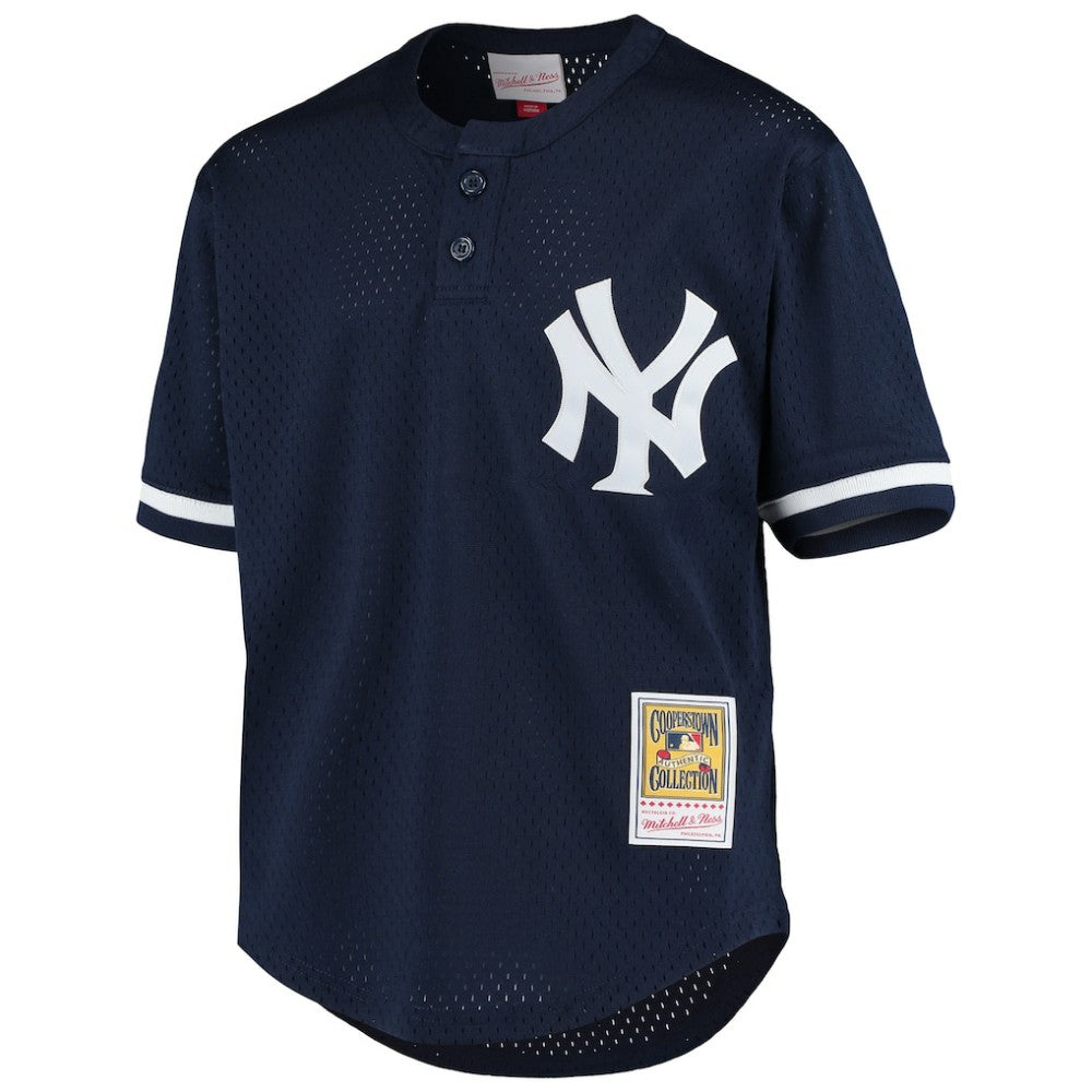 Derek Jeter New York Yankees Youth Cooperstown Collection Mesh Batting Practice Jersey Navy