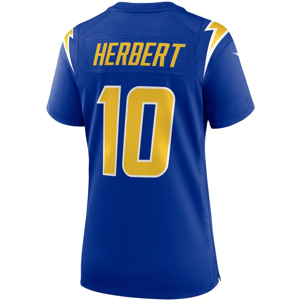 Justin Herbert Los Angeles Chargers Women's Game Jersey - Royal outlet