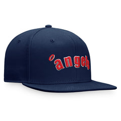 California Angels Cooperstown Collection Fitted Hat Navy