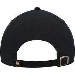 Chicago Blackhawks '47 Alternate Logo Clean Up Adjustable Hat - Black Hats