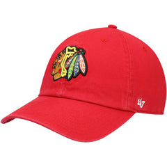 Chicago Blackhawks '47 Clean Up Adjustable Hat - Red Hats