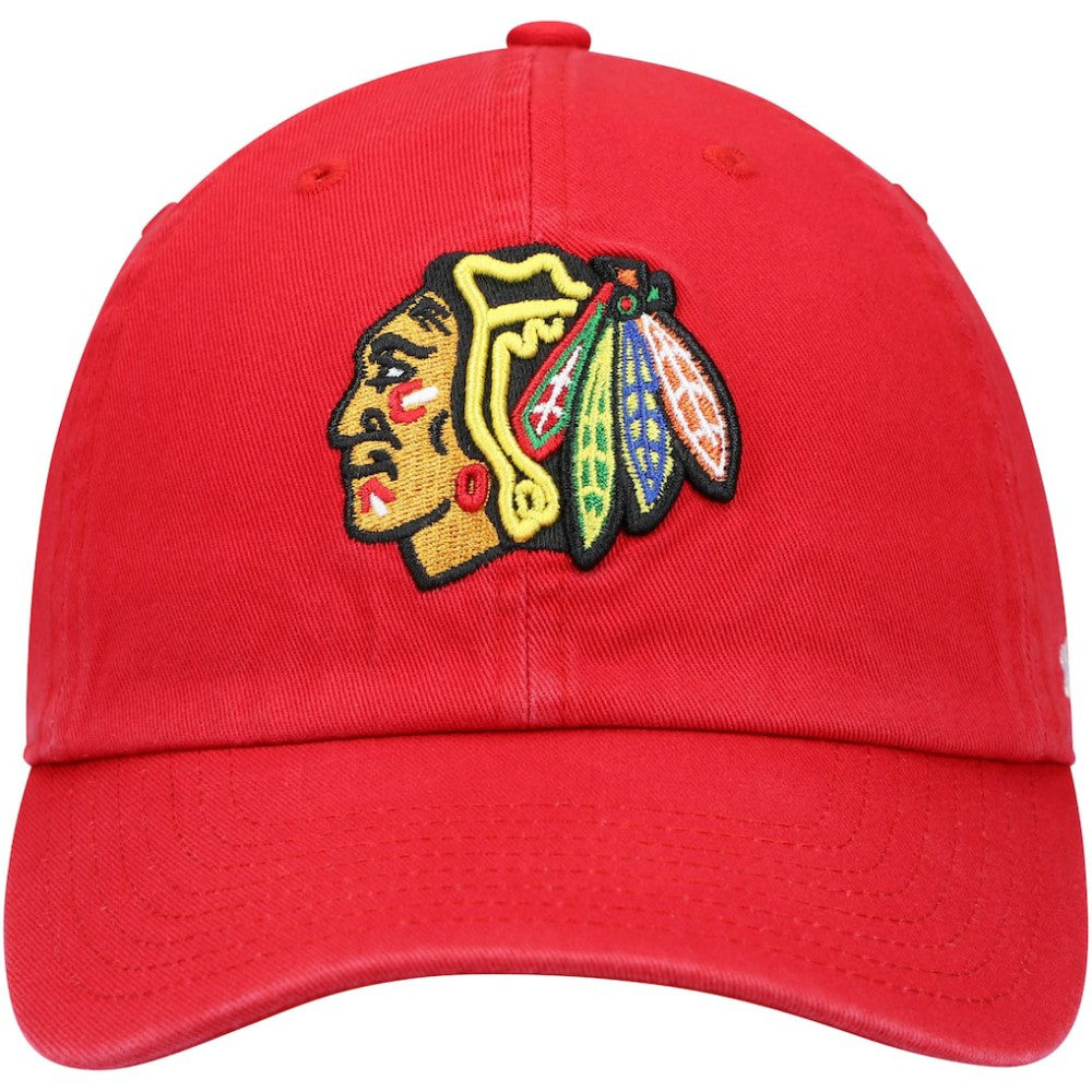 Chicago Blackhawks '47 Clean Up Adjustable Hat - Red Hats