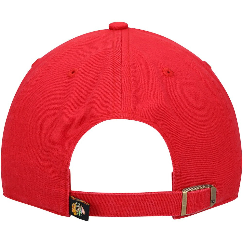 Chicago Blackhawks '47 Clean Up Adjustable Hat - Red Hats