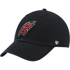 Carolina Hurricanes '47 Alternate Logo Clean Up Adjustable Hat - Black Hats