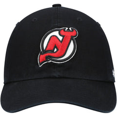 New Jersey Devils '47 Primary Logo Clean Up Adjustable Hat - Black Jerseys
