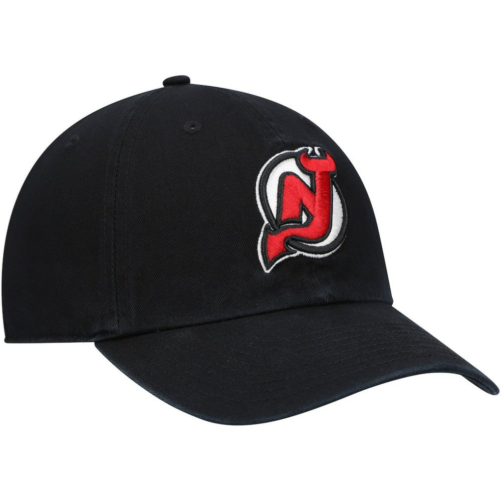 New Jersey Devils '47 Primary Logo Clean Up Adjustable Hat - Black Jerseys
