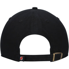 New Jersey Devils '47 Primary Logo Clean Up Adjustable Hat - Black Jerseys