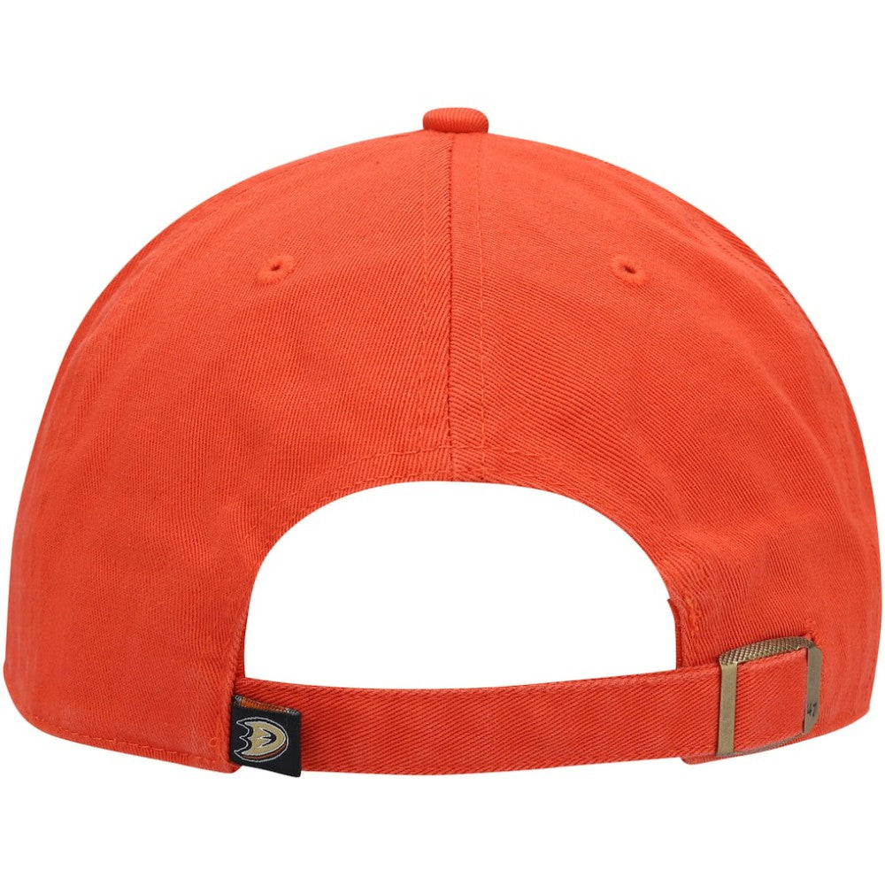 Anaheim Ducks '47 Clean Up Adjustable Hat - Orange Hats