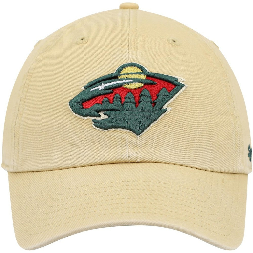 Minnesota Wild '47 Clean Up Adjustable Hat - Gold Hats