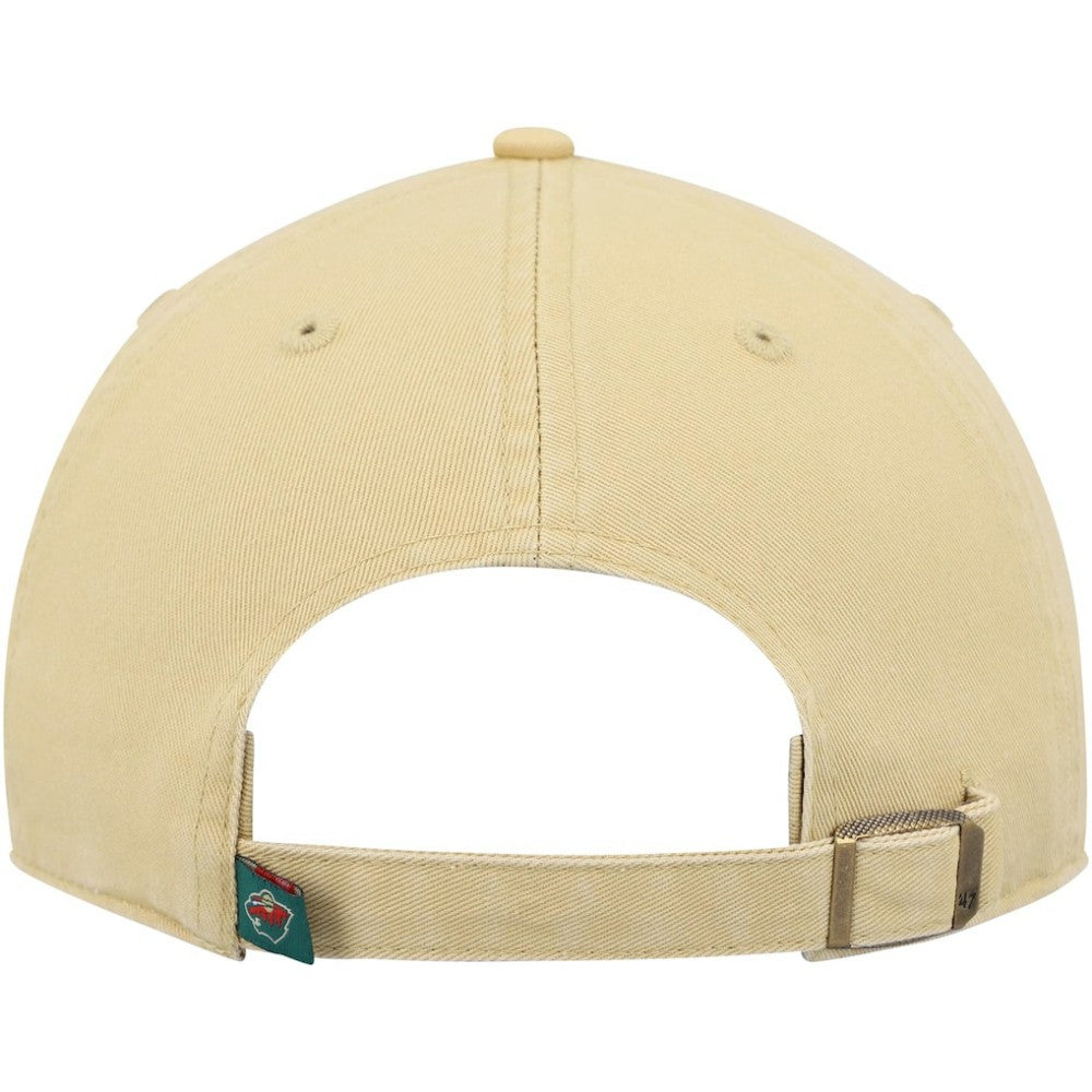 Minnesota Wild '47 Clean Up Adjustable Hat - Gold Hats