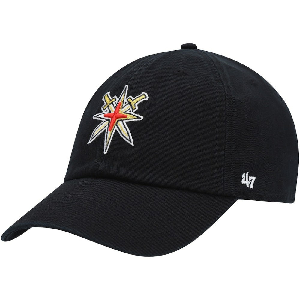 Vegas Golden Knights '47 Clean Up Adjustable Hat - Black Hats
