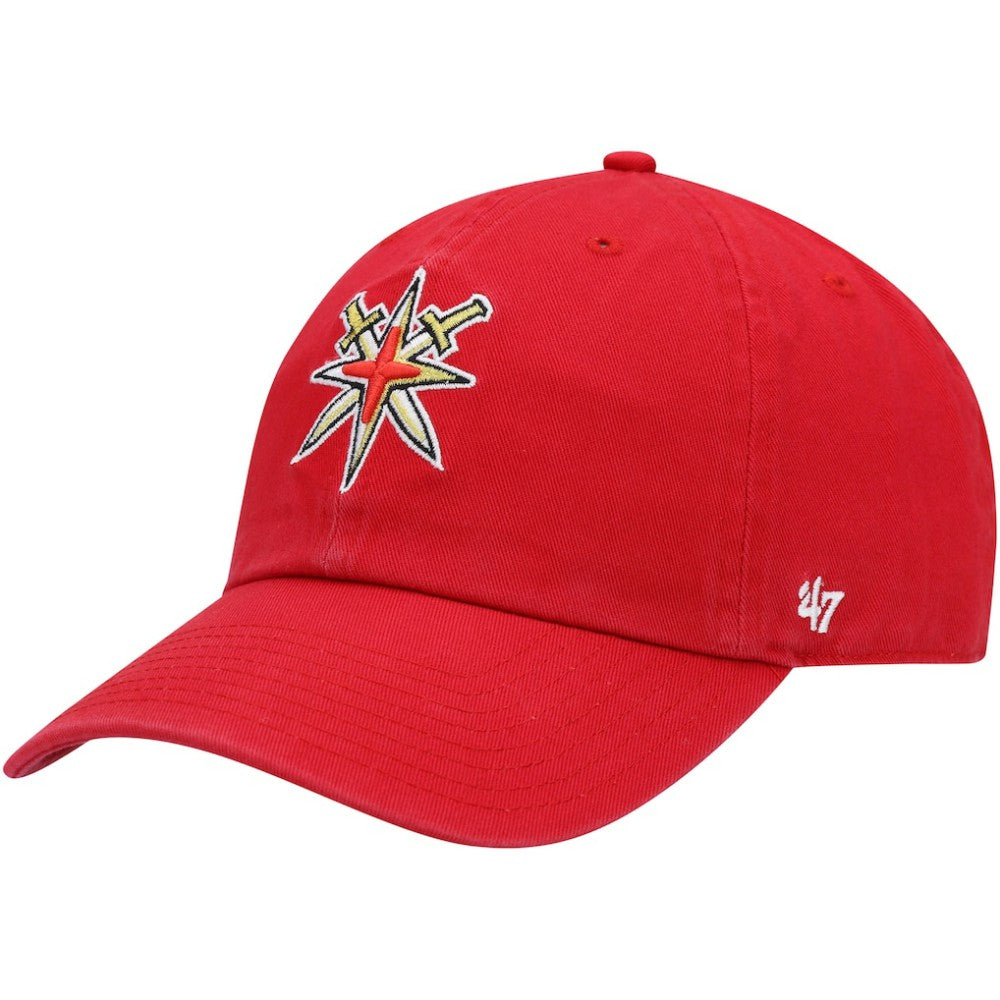 Vegas Golden Knights '47 Clean Up Adjustable Hat - Red Hats