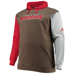 Tampa Bay Buccaneers Big & Tall Pullover Hoodie - Red/Black for sale