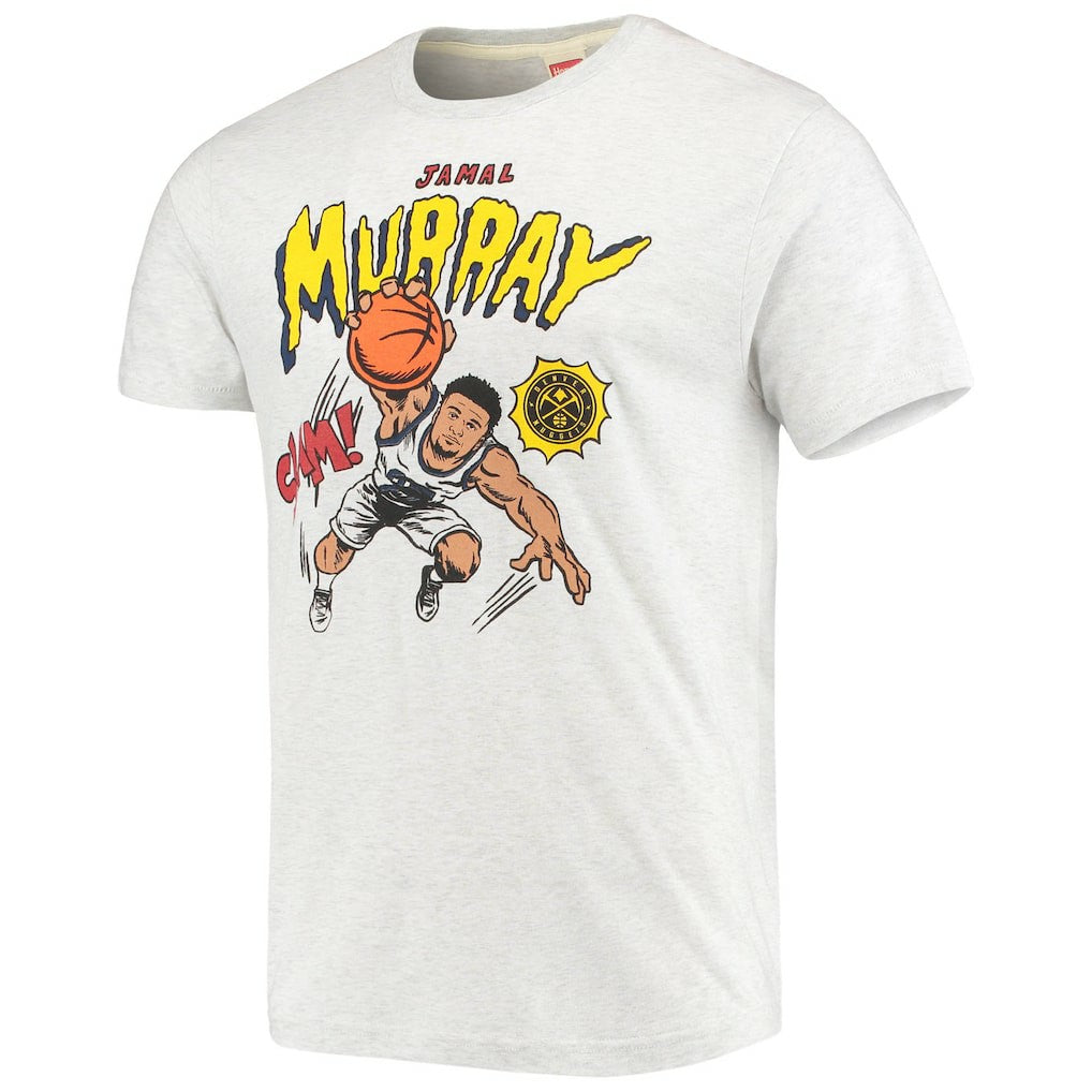 Jamal Murray Denver Nuggets Homage Comic Book Player Tri-Blend T-Shirt sale - Ash sale