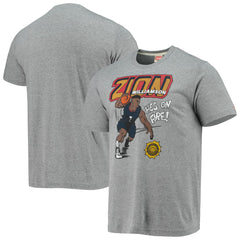 Zion Williamson New Orleans Pelicans Homage Comic Book Player Tri-Blend T-Shirt - Heathered Gray for sale