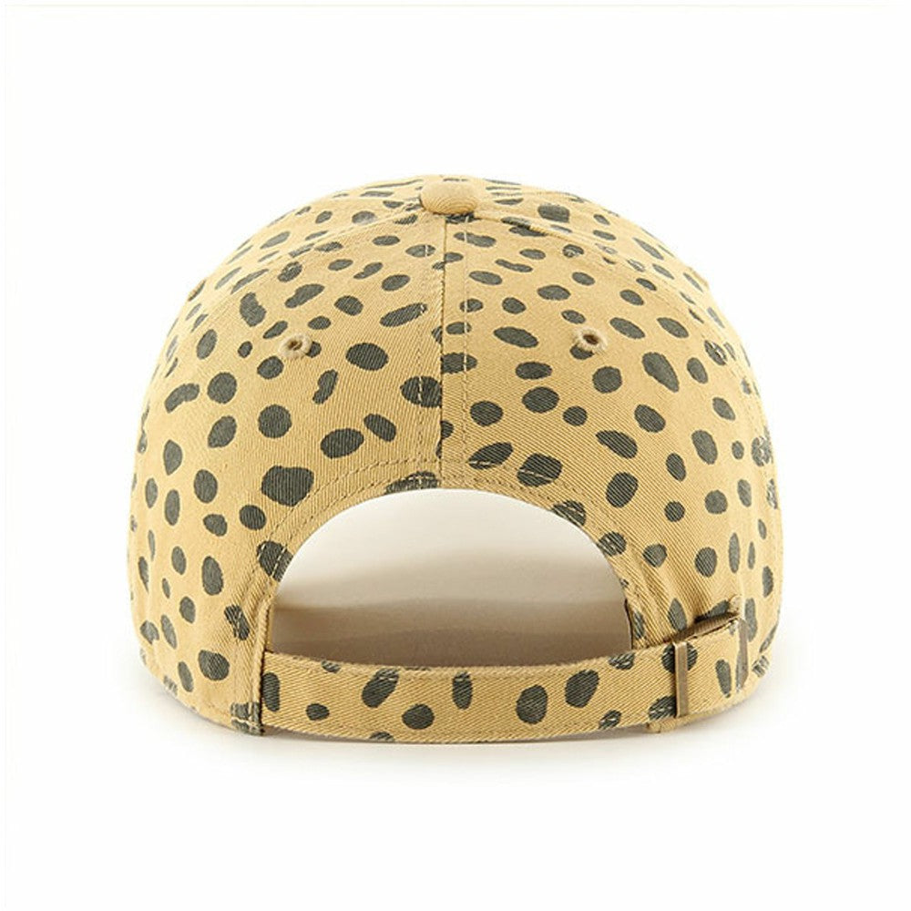 Miami Marlins Women's Cheetah Clean Up Adjustable Hat Tan