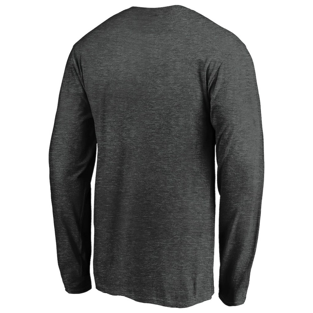San Diego Padres Heart and Soul Long Sleeve T-Shirt Charcoal