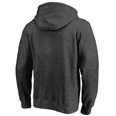 San Diego Padres Heart and Soul Pullover Hoodie Charcoal