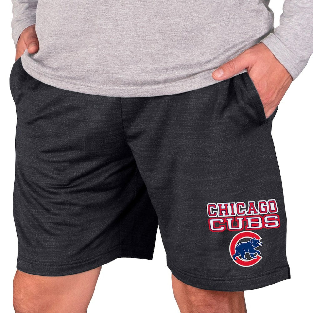 Chicago Cubs Concepts Sport Bullseye Knit Jam Shorts Charcoal
