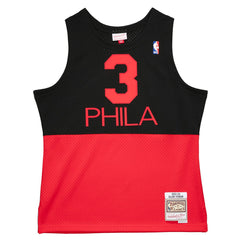 Allen Iverson Philadelphia 76ers 2003/04 Hardwood Classics Reload 2.0 Swingman Jersey - Black sale