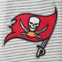 Tampa Bay Buccaneers Vineyard Vines Women's Sankaty Shep Half-Zip Pullover Top - Heather Gray for sale