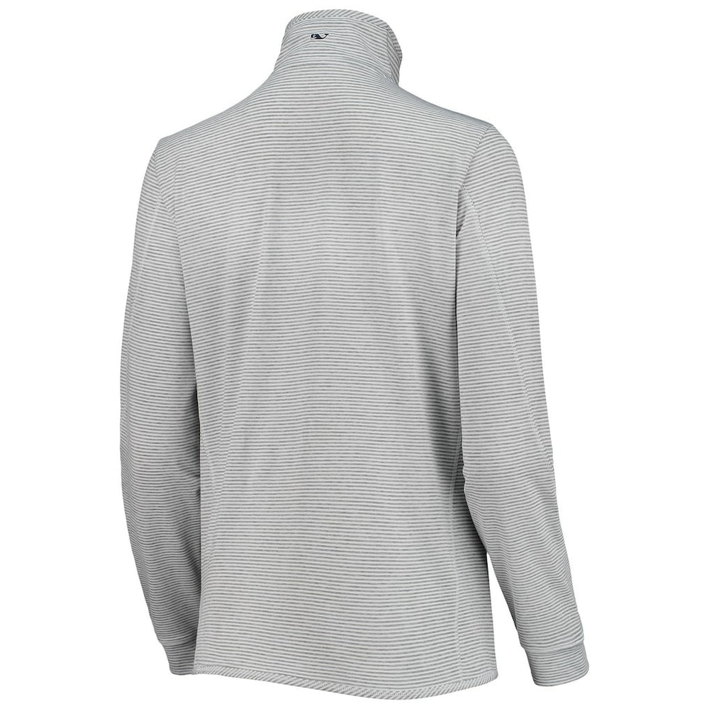 New Orleans Saints Vineyard Vines Women's Sankaty Shep Half-Zip Pullover Top - Heather Gray sale