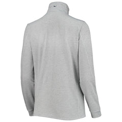 New Orleans Saints Vineyard Vines Women's Sankaty Shep Half-Zip Pullover Top - Heather Gray sale