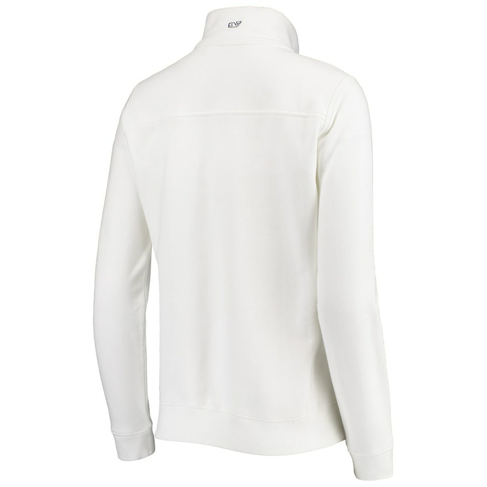 Los Angeles Rams Vineyard Vines Women's Shep Shirt Quarter-Zip Sweatshirt - White online