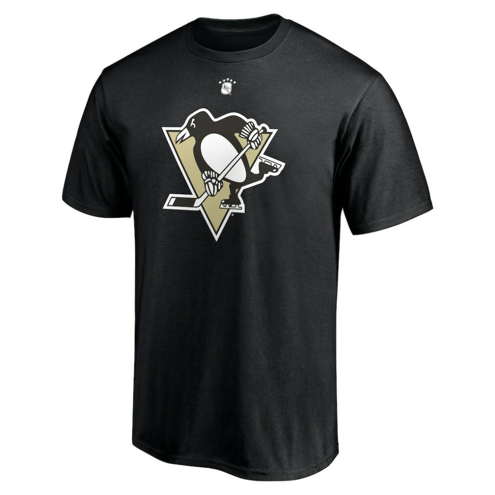 Ryan Whitney Pittsburgh Penguins Fanatics Authentic Stack Retired Player Nickname & Number T-Shirt - Black T-shirts