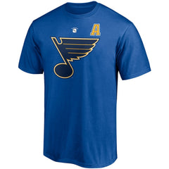 Keith Tkachuk St. Louis Blues Fanatics Authentic Stack Retired Player Nickname & Number T-Shirt - Blue T-shirts